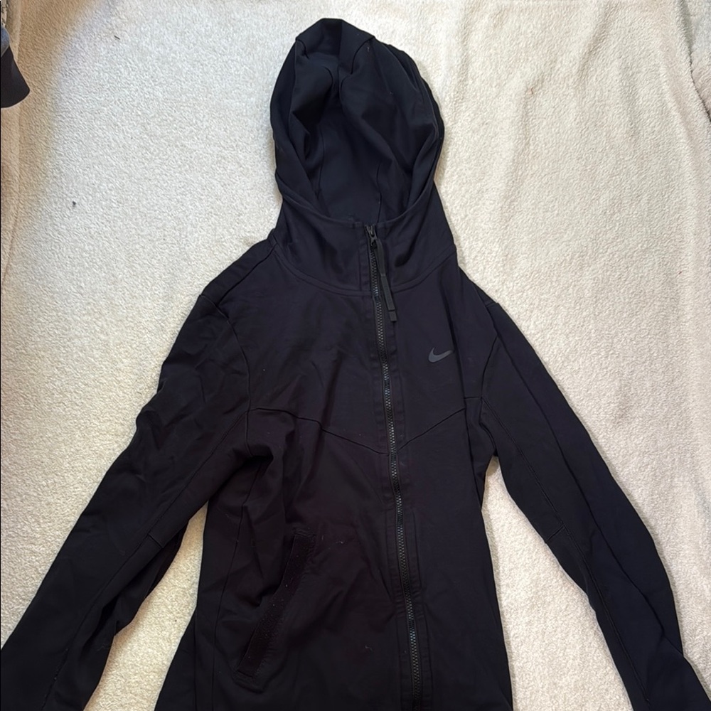 Nike tech Black Hooded Jacket
